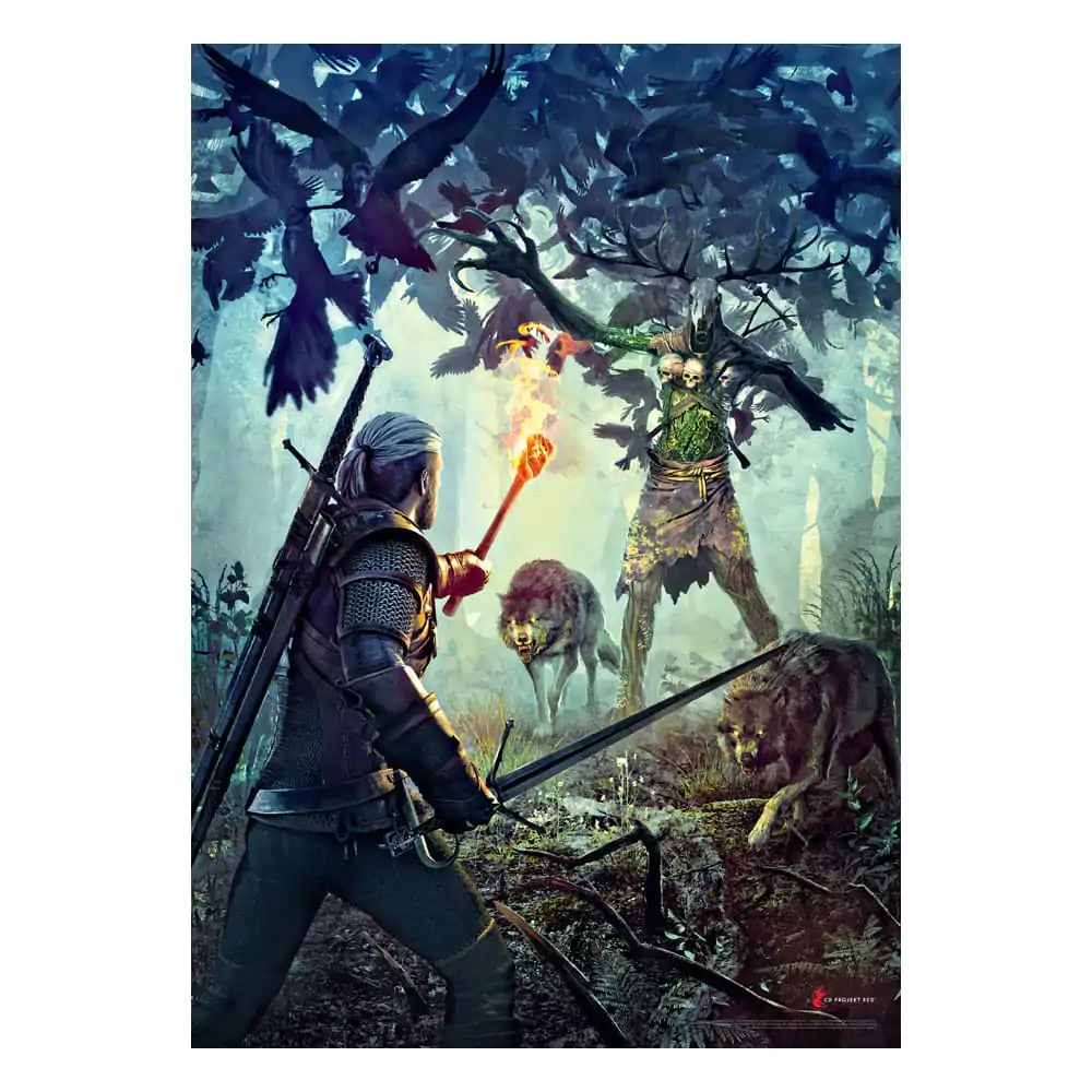 Puzzle Premium The Witcher Leshen (1000 piese) poza produsului