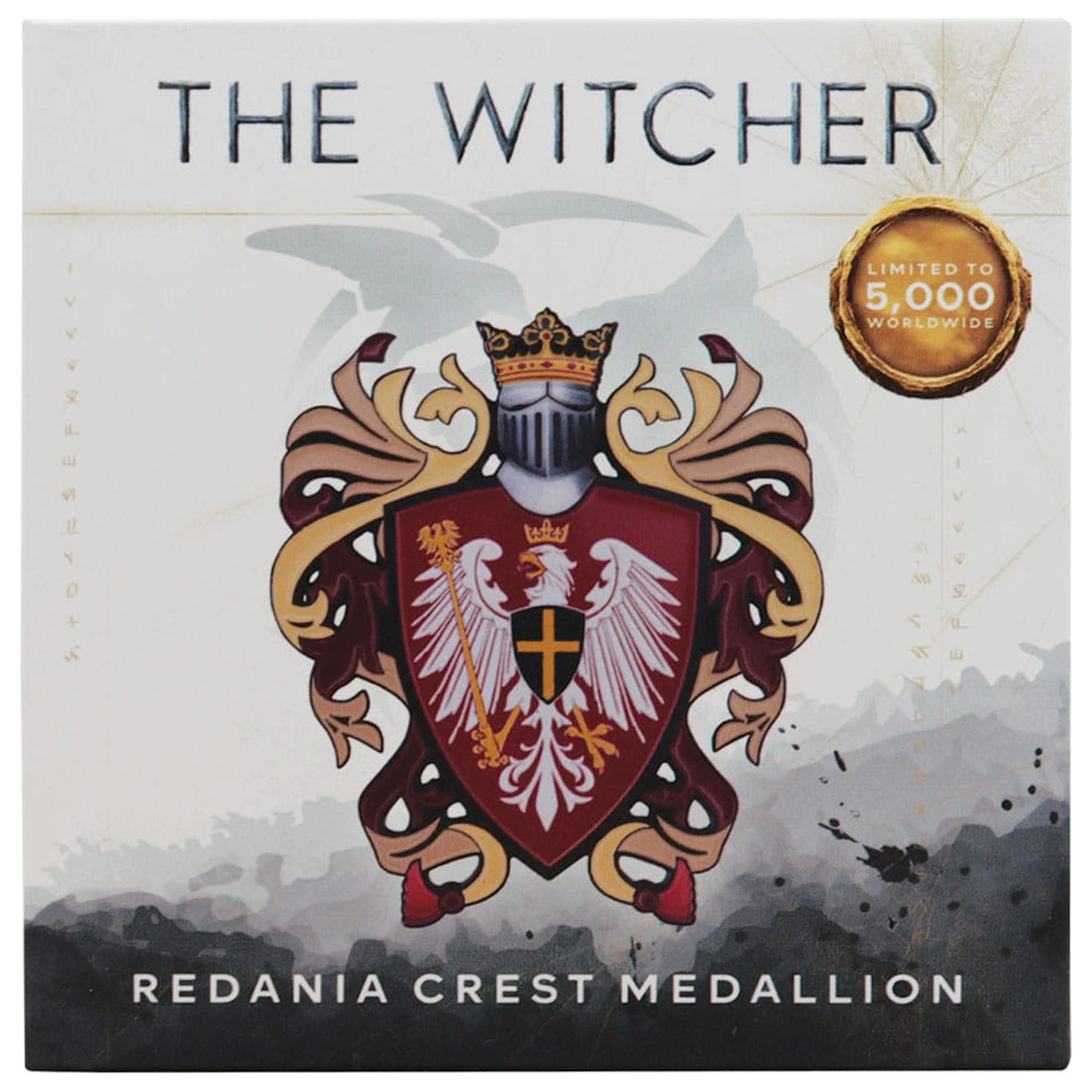The Witcher Medallion Redania Crest Editie Limitata poza produsului