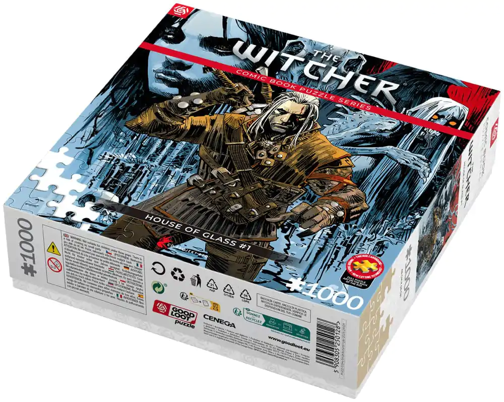 The Witcher Puzzle Casa de sticla (1000 piese) poza produsului