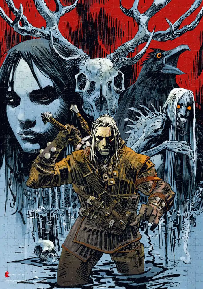 The Witcher Puzzle Casa de sticla (1000 piese) poza produsului