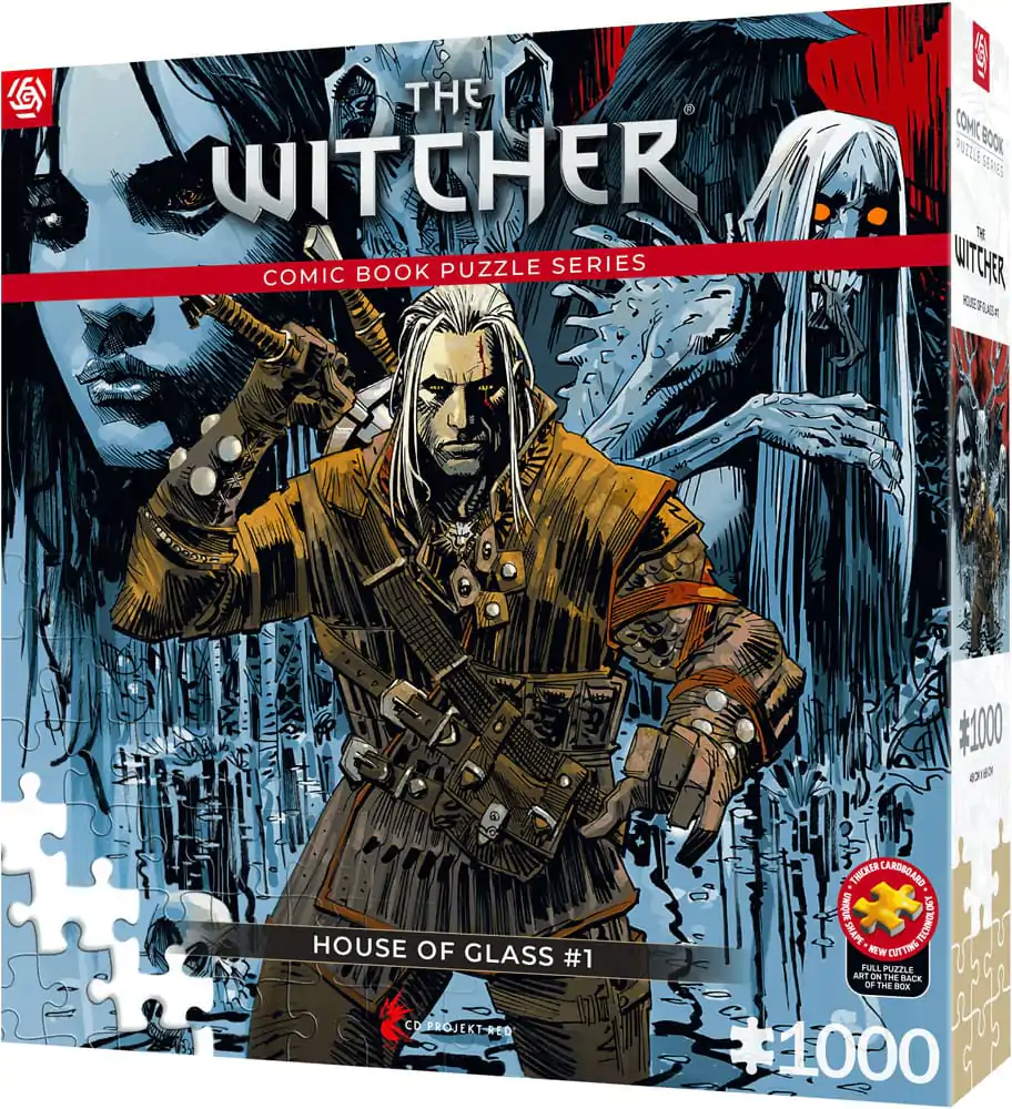 The Witcher Puzzle Casa de sticla (1000 piese) poza produsului