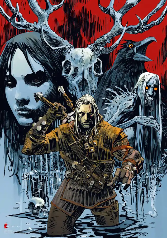 The Witcher Puzzle Casa de sticla (1000 piese) poza produsului