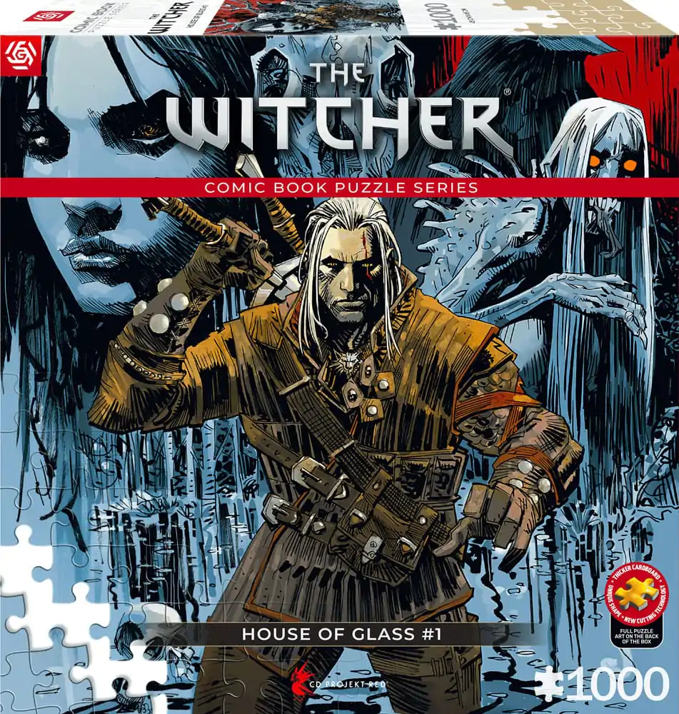The Witcher Puzzle Casa de sticla (1000 piese) poza produsului