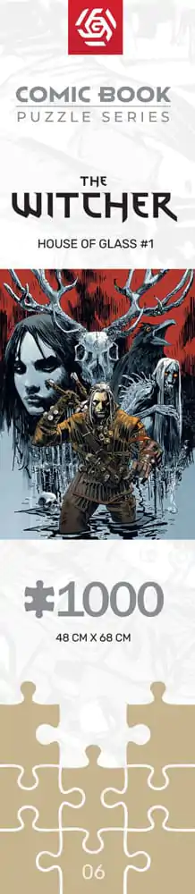 The Witcher Puzzle Casa de sticla (1000 piese) poza produsului