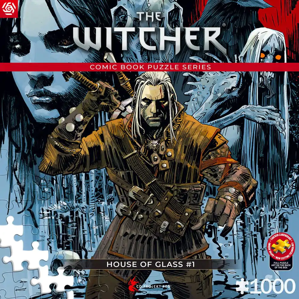 The Witcher Puzzle Casa de sticla (1000 piese) poza produsului