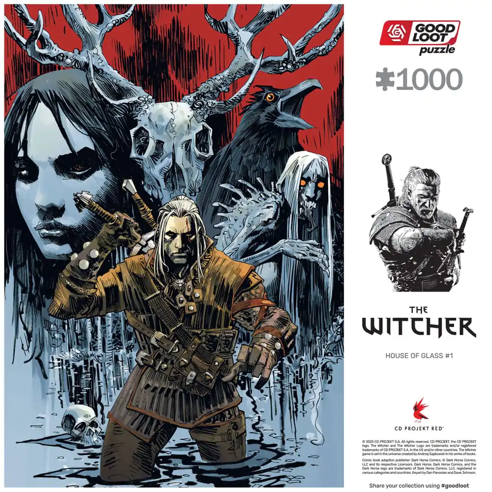 The Witcher Puzzle Casa de sticla (1000 piese) poza produsului