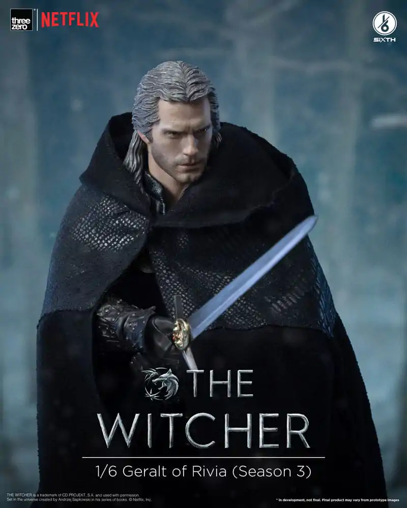 The Witcher Sezonul 3 Figurina de acțiune 1/6 Geralt of Rivia 31 cm poza produsului