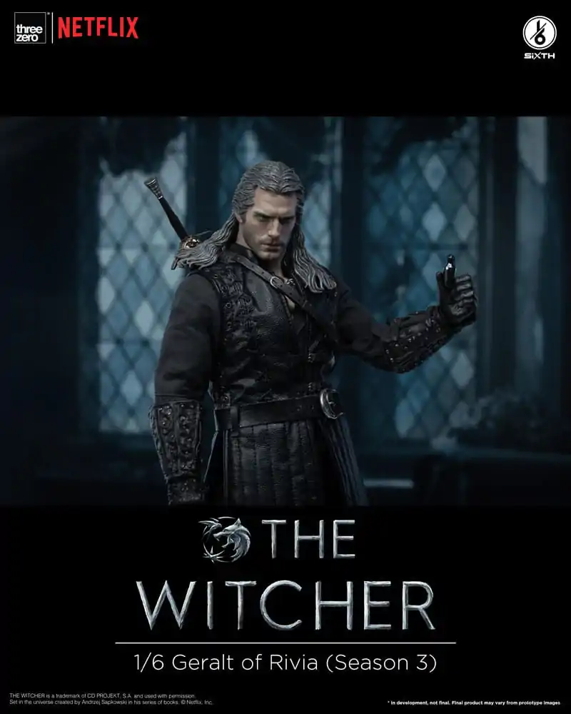 The Witcher Sezonul 3 Figurina de acțiune 1/6 Geralt of Rivia 31 cm poza produsului