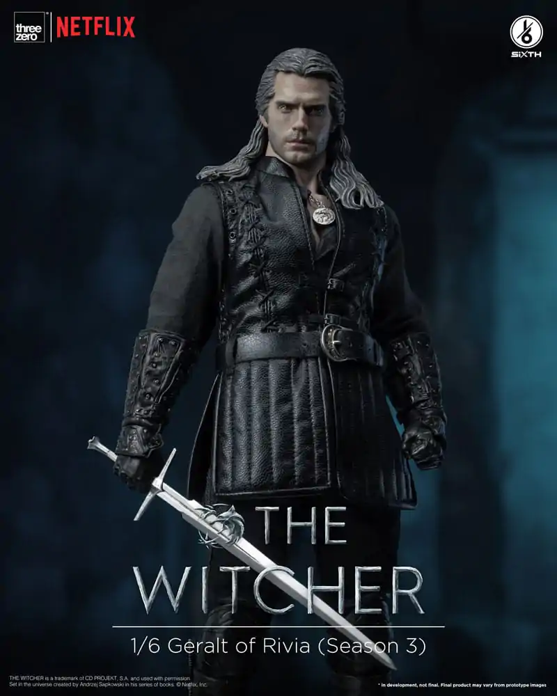The Witcher Sezonul 3 Figurina de acțiune 1/6 Geralt of Rivia 31 cm poza produsului