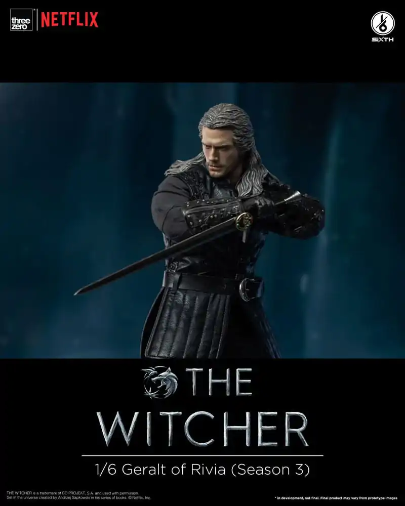 The Witcher Sezonul 3 Figurina de acțiune 1/6 Geralt of Rivia 31 cm poza produsului