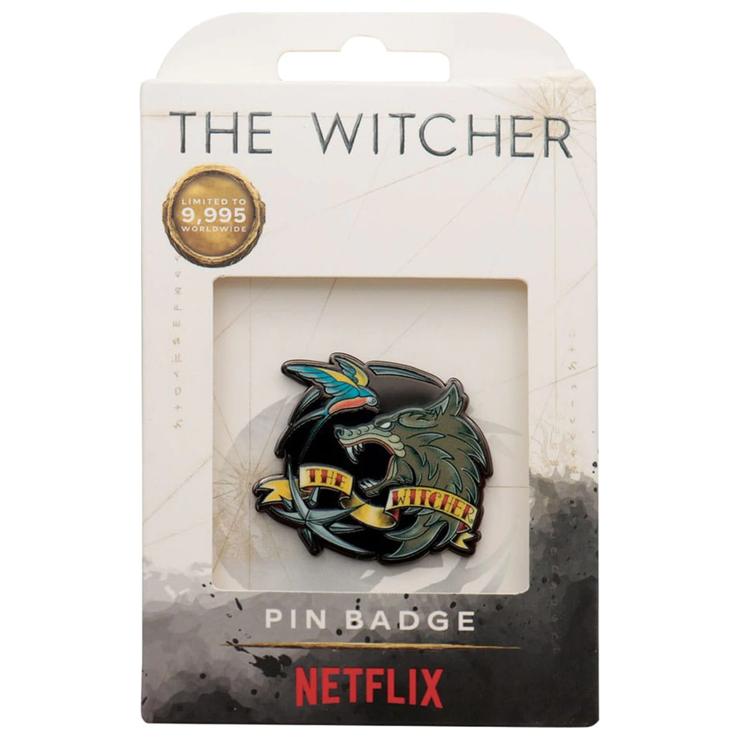 The Witcher Pin Badge Simbol Witcher Editie Limitata poza produsului