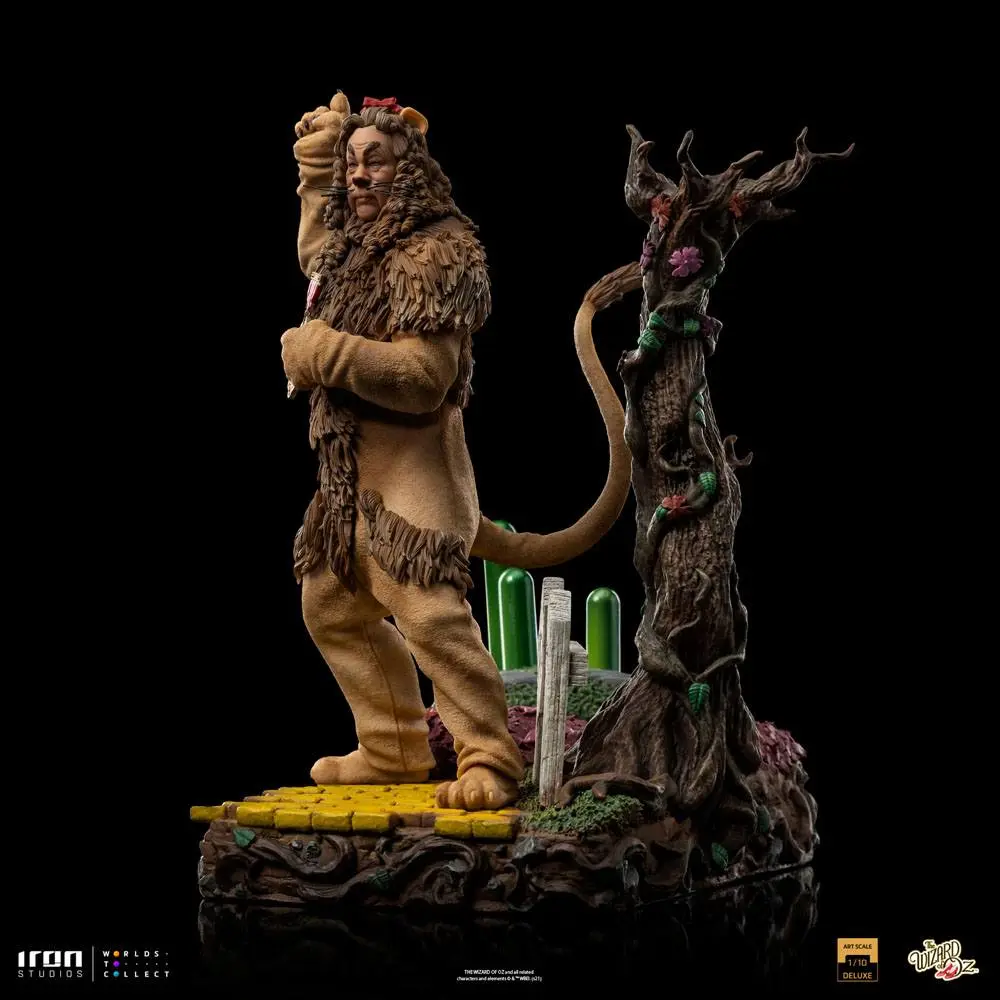 Statuie Art Scale Deluxe Vrăjitorul din Oz 1/10 Leul Fricos 20 cm poza produsului
