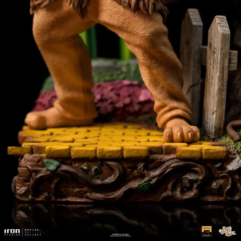 Statuie Art Scale Deluxe Vrăjitorul din Oz 1/10 Leul Fricos 20 cm poza produsului