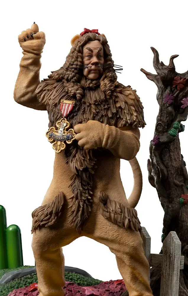 Statuie Art Scale Deluxe Vrăjitorul din Oz 1/10 Leul Fricos 20 cm poza produsului