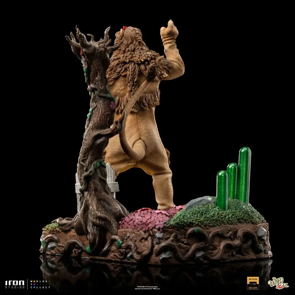 Statuie Art Scale Deluxe Vrăjitorul din Oz 1/10 Leul Fricos 20 cm poza produsului