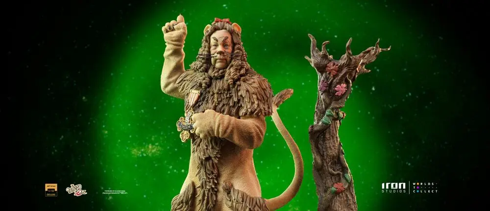 Statuie Art Scale Deluxe Vrăjitorul din Oz 1/10 Leul Fricos 20 cm poza produsului