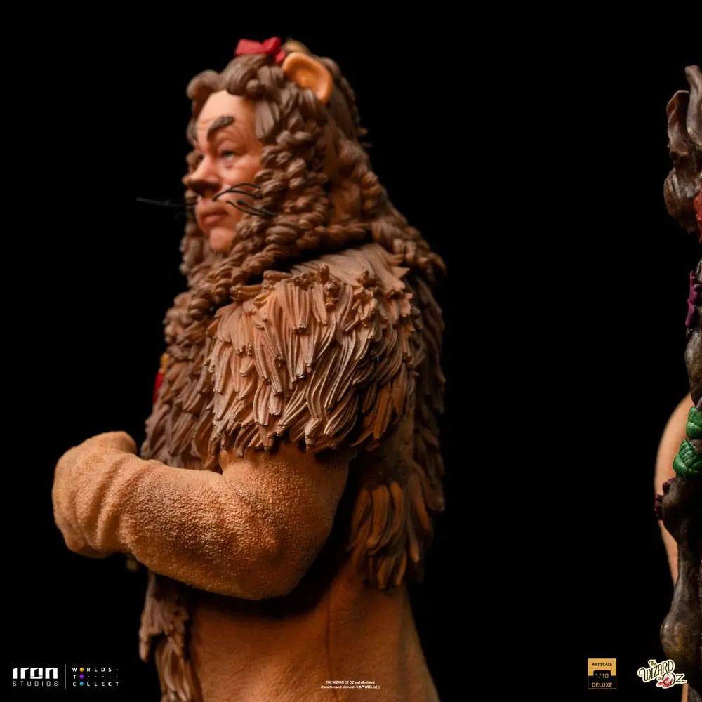 Statuie Art Scale Deluxe Vrăjitorul din Oz 1/10 Leul Fricos 20 cm poza produsului