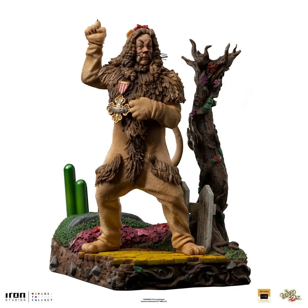 Statuie Art Scale Deluxe Vrăjitorul din Oz 1/10 Leul Fricos 20 cm poza produsului