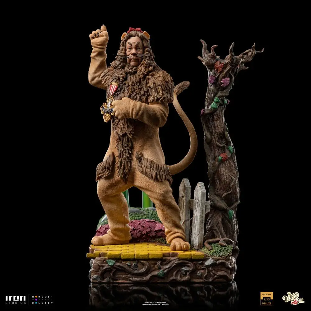 Statuie Art Scale Deluxe Vrăjitorul din Oz 1/10 Leul Fricos 20 cm poza produsului