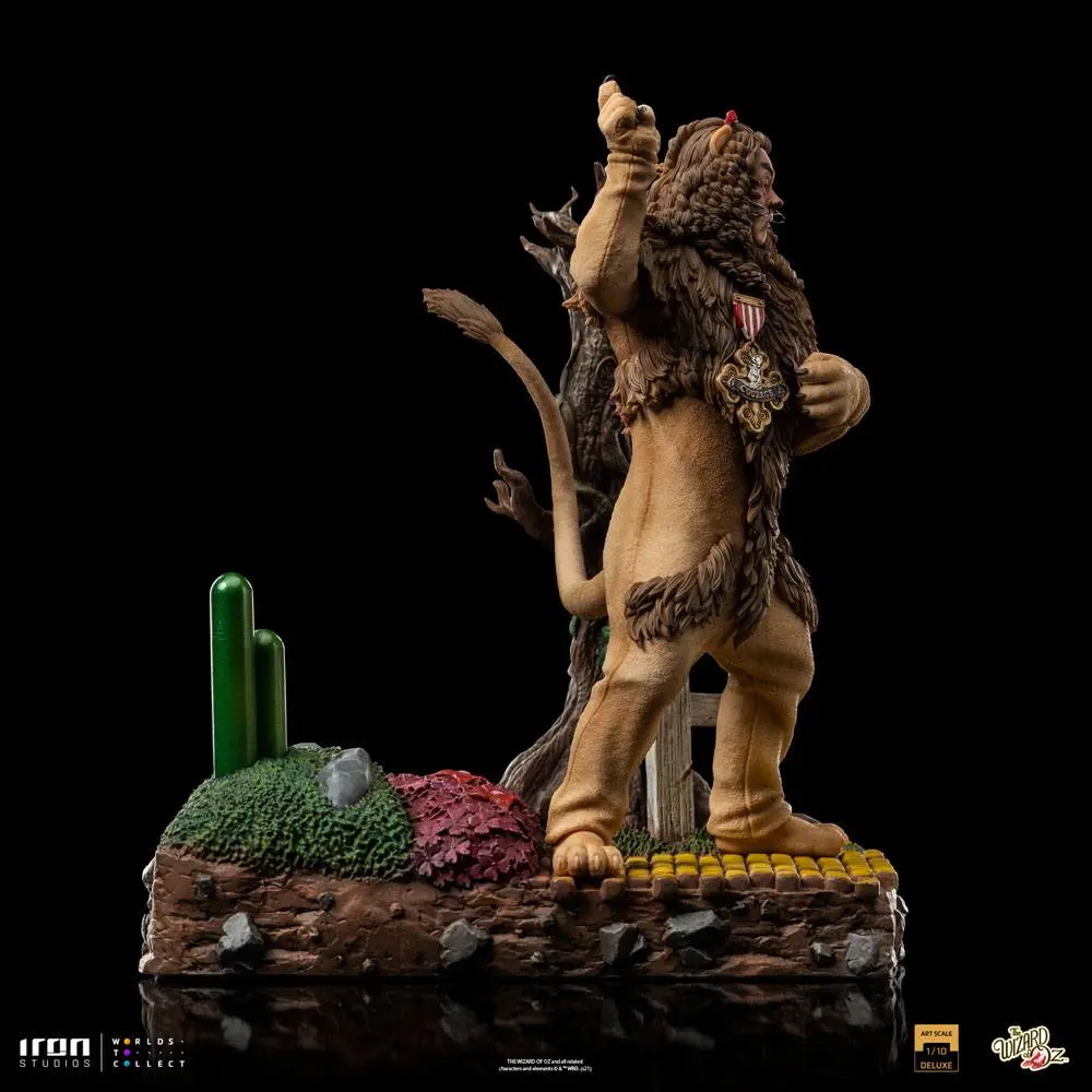 Statuie Art Scale Deluxe Vrăjitorul din Oz 1/10 Leul Fricos 20 cm poza produsului
