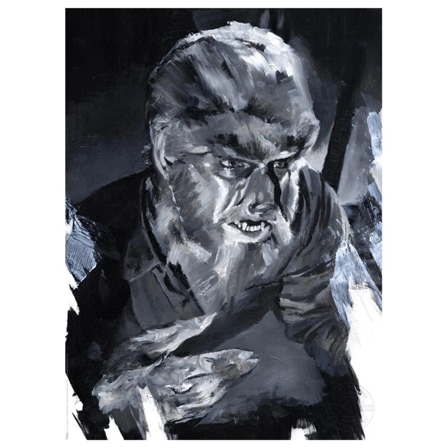 The Wolf Man Art Print The Wolf Man de Chris Valentine 41 x 31 cm - fara rama poza produsului