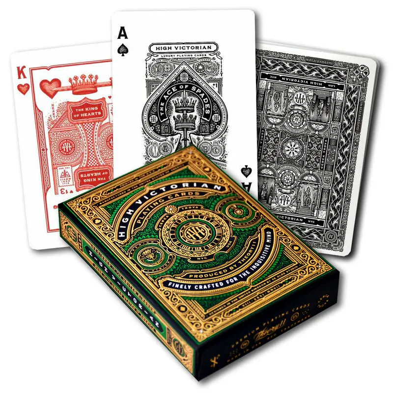 Theory High Victorian Green Poker pachet de carti poza produsului