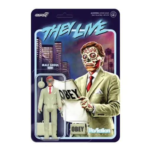 Figurină de acțiune ReAction Wave 02 Ghoul Masculin (Strălucitor) 10 cm poza produsului