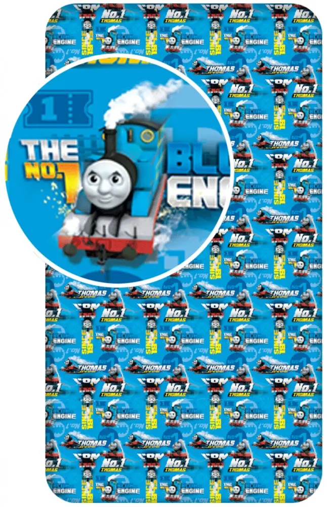 Thomas & Friends Cearșaf cu elastic 90*200 cm poza produsului
