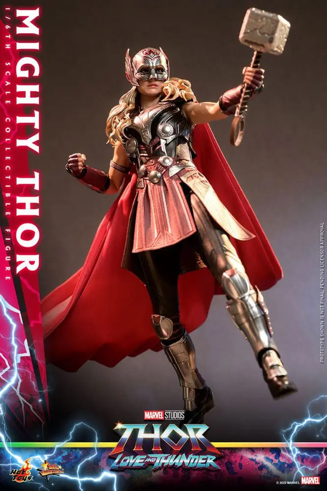 Thor: Love and Thunder Figurina de acțiune Masterpiece 1/6 Mighty Thor 29 cm poza produsului