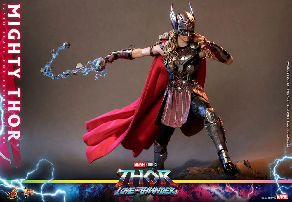 Thor: Love and Thunder Figurina de acțiune Masterpiece 1/6 Mighty Thor 29 cm poza produsului