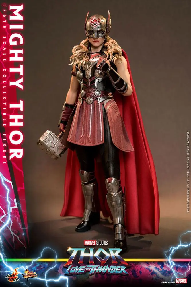 Thor: Love and Thunder Figurina de acțiune Masterpiece 1/6 Mighty Thor 29 cm poza produsului