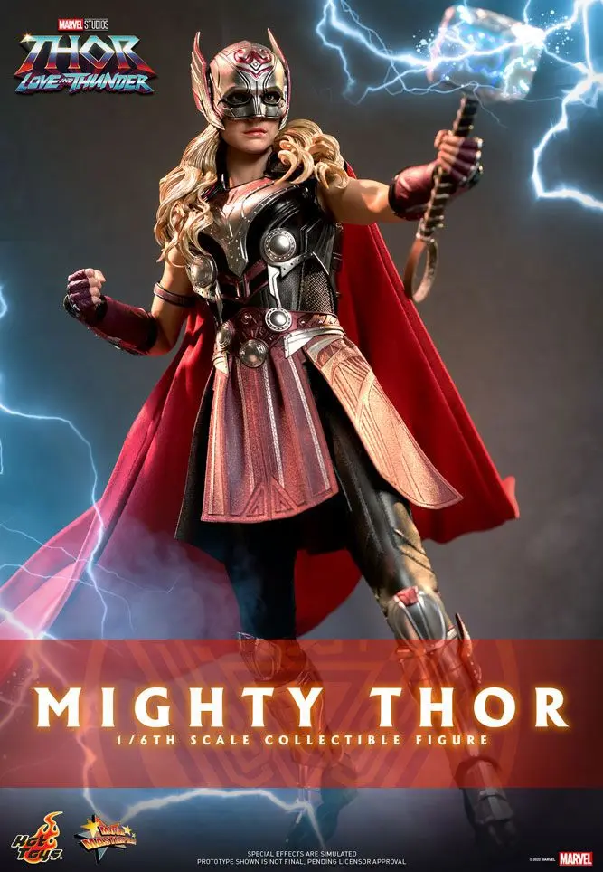 Thor: Love and Thunder Figurina de acțiune Masterpiece 1/6 Mighty Thor 29 cm poza produsului