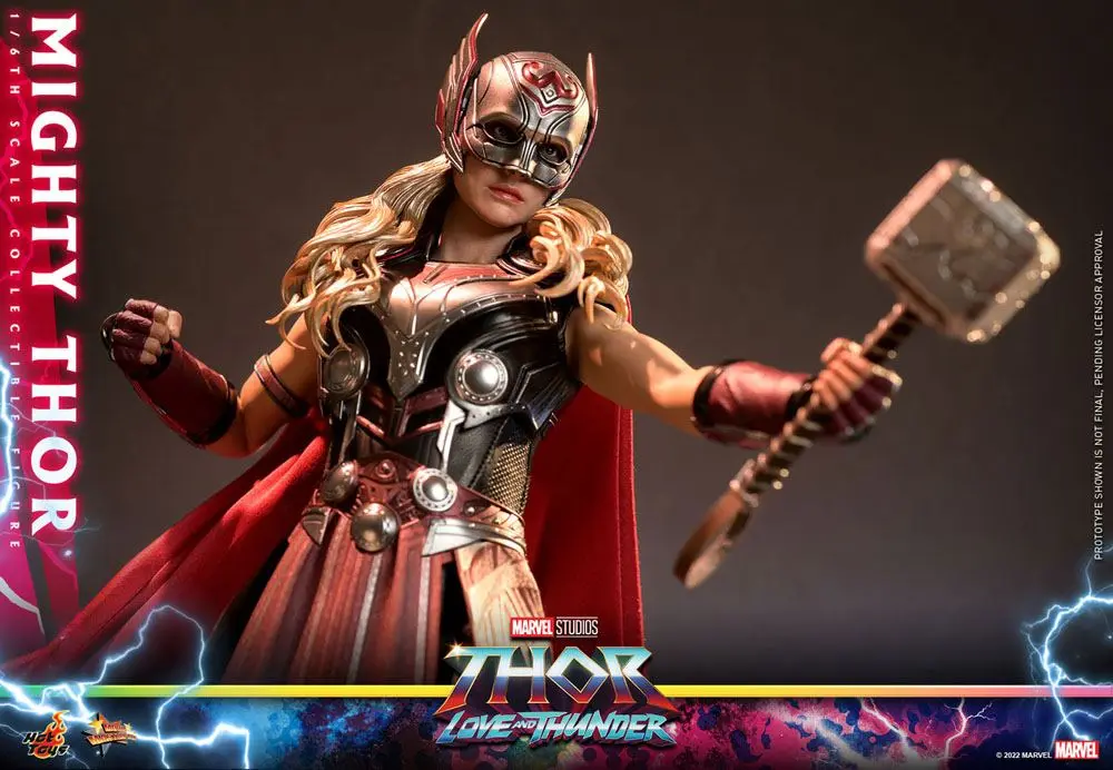 Thor: Love and Thunder Figurina de acțiune Masterpiece 1/6 Mighty Thor 29 cm poza produsului