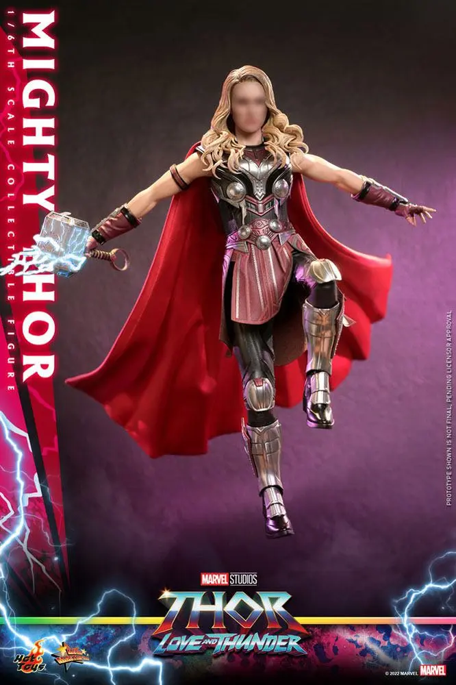 Thor: Love and Thunder Figurina de acțiune Masterpiece 1/6 Mighty Thor 29 cm poza produsului