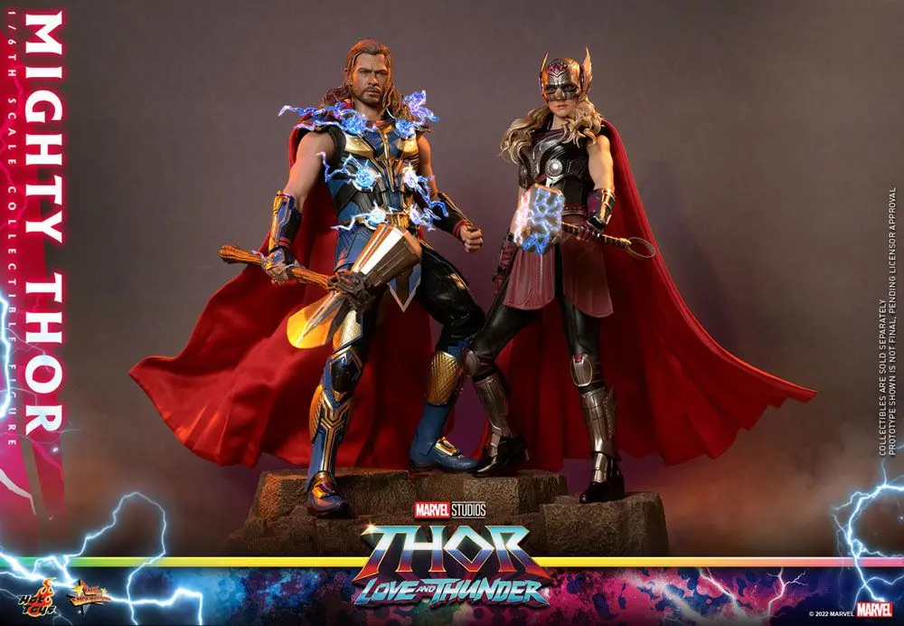 Thor: Love and Thunder Figurina de acțiune Masterpiece 1/6 Mighty Thor 29 cm poza produsului