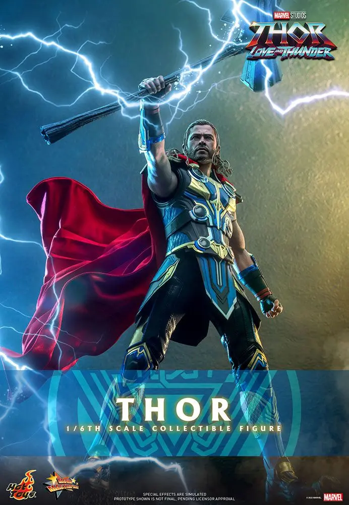 Thor: Love and Thunder Figurina de acțiune Masterpiece 1/6 Thor 32 cm poza produsului