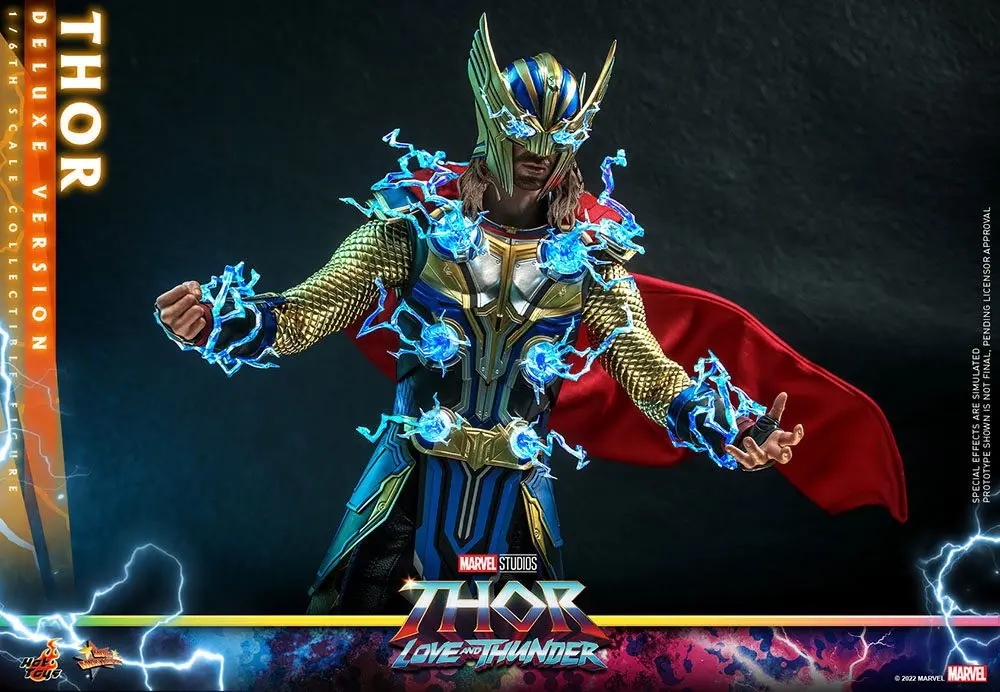 Thor: Love and Thunder Figurina de Acțiune de Colecție 1/6 Thor (Versiunea Deluxe) 32 cm poza produsului