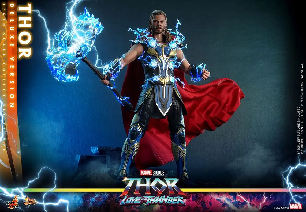 Thor: Love and Thunder Figurina de Acțiune de Colecție 1/6 Thor (Versiunea Deluxe) 32 cm poza produsului