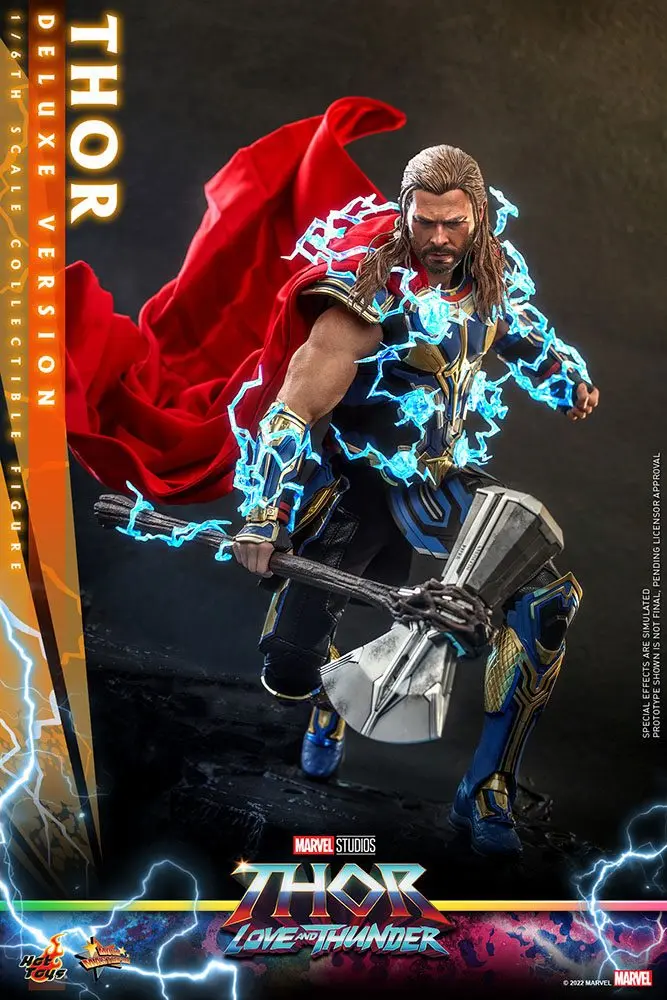 Thor: Love and Thunder Figurina de Acțiune de Colecție 1/6 Thor (Versiunea Deluxe) 32 cm poza produsului