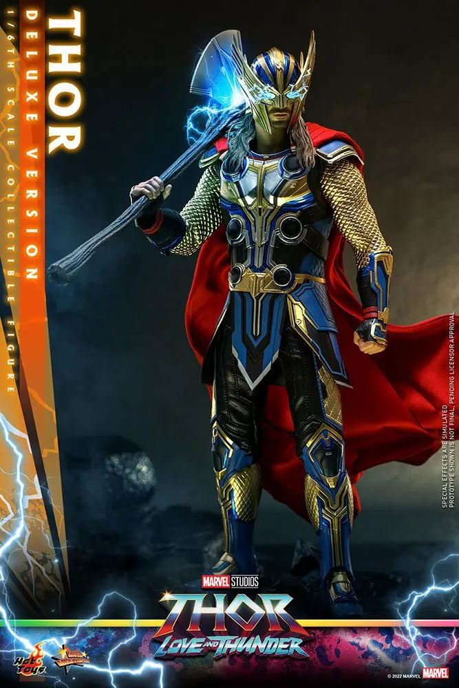 Thor: Love and Thunder Figurina de Acțiune de Colecție 1/6 Thor (Versiunea Deluxe) 32 cm poza produsului