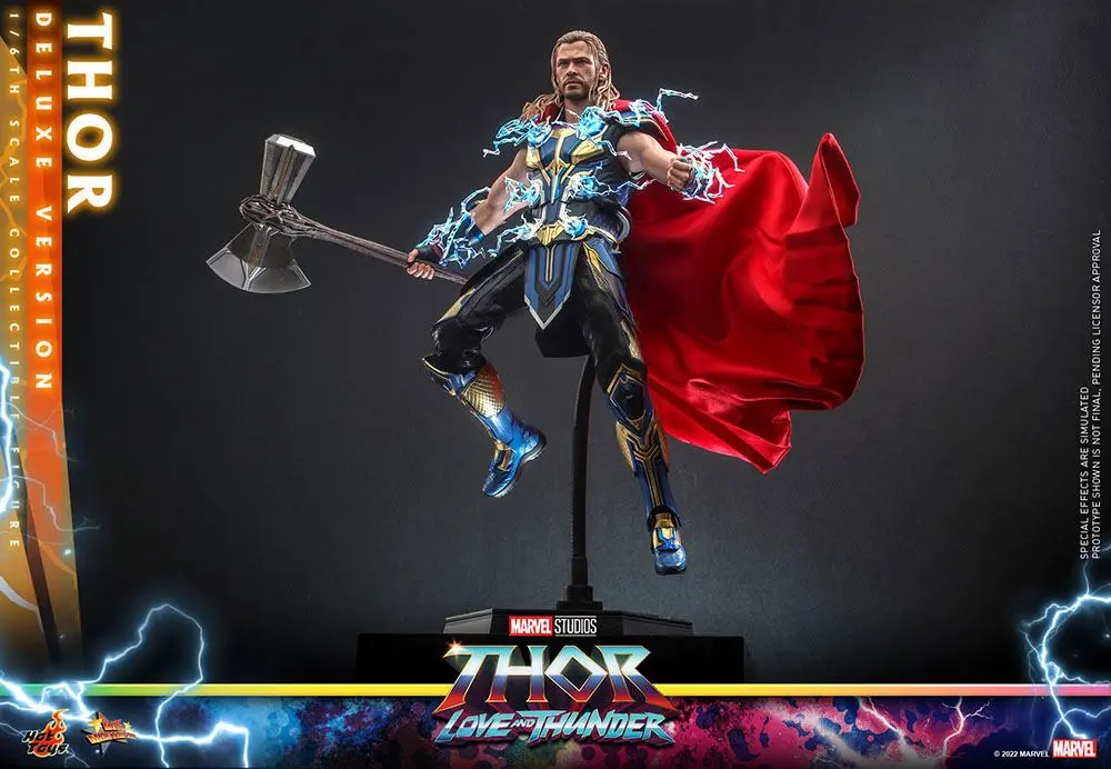 Thor: Love and Thunder Figurina de Acțiune de Colecție 1/6 Thor (Versiunea Deluxe) 32 cm poza produsului