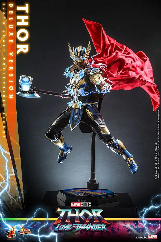 Thor: Love and Thunder Figurina de Acțiune de Colecție 1/6 Thor (Versiunea Deluxe) 32 cm poza produsului