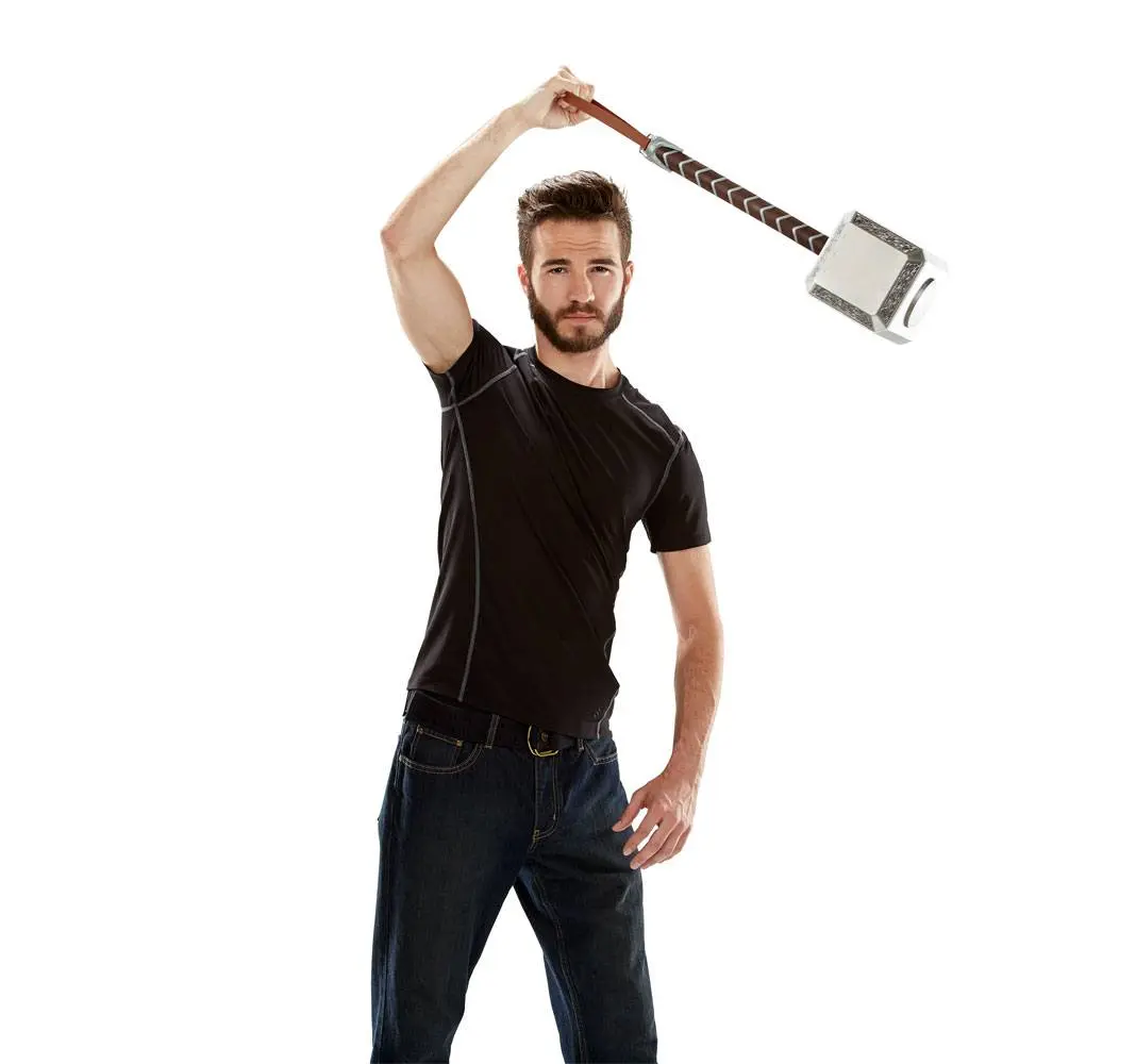 Thor Marvel Legends Ciocan electronic articulat Mjolnir poza produsului