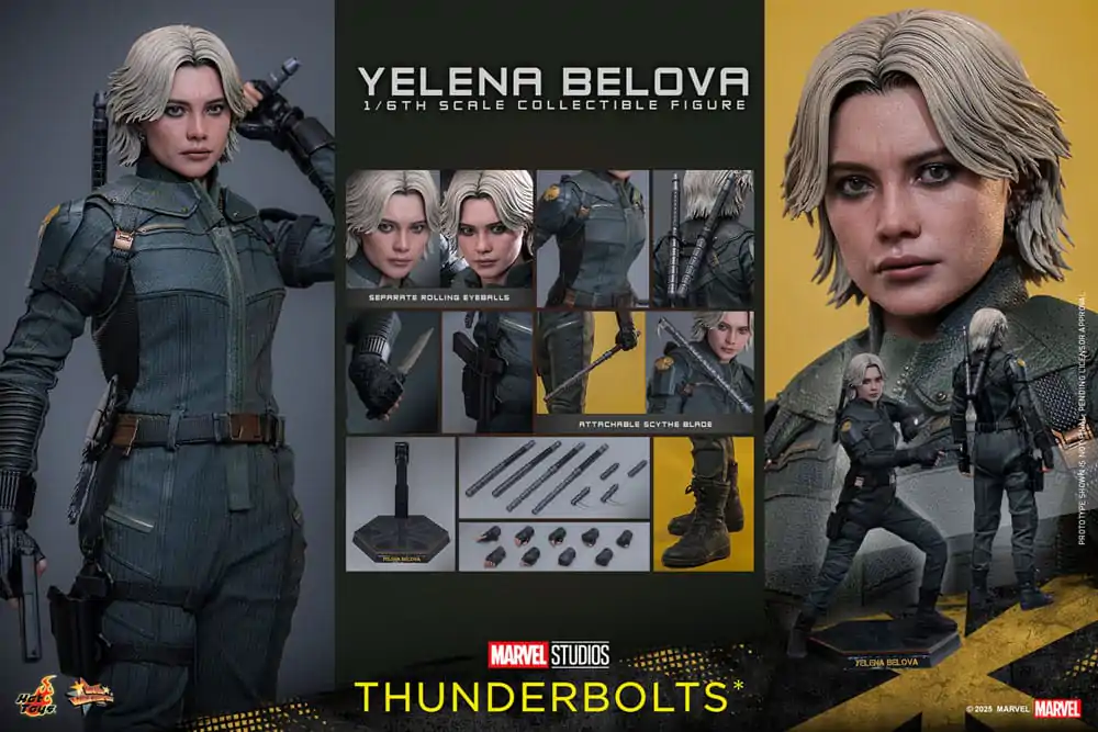 Figurină de acțiune Movie Masterpiece 1/6 Yelena Belova 28 cm poza produsului
