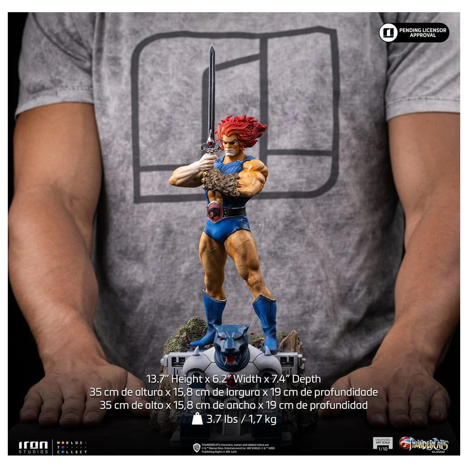 ThunderCats Art Scale Statuie 1/10 Lion-O Unleashed 35 cm poza produsului