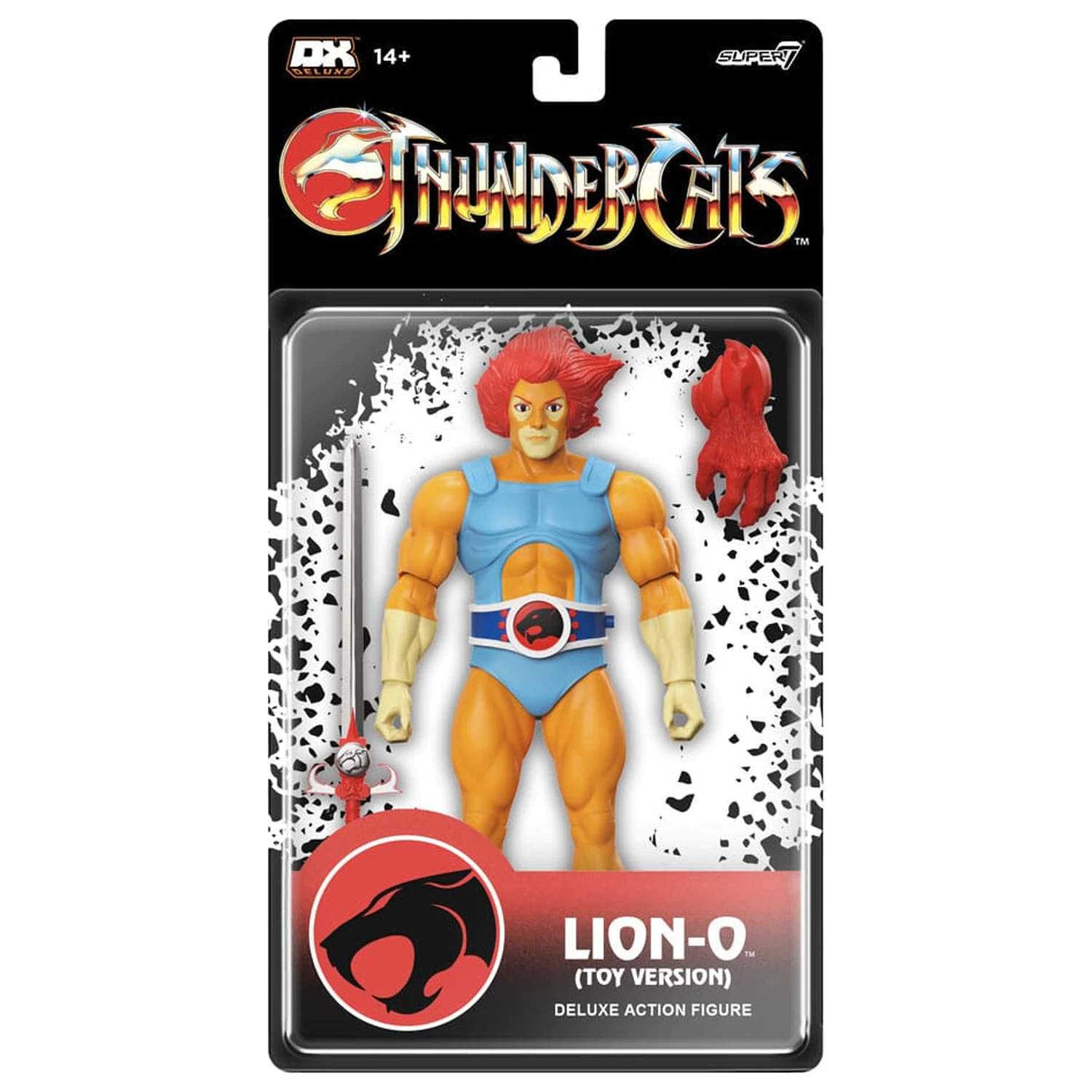 Thundercats Deluxe Figurina de acțiune Wave 03 Lion-O (Toy Recolor) 18 cm poza produsului
