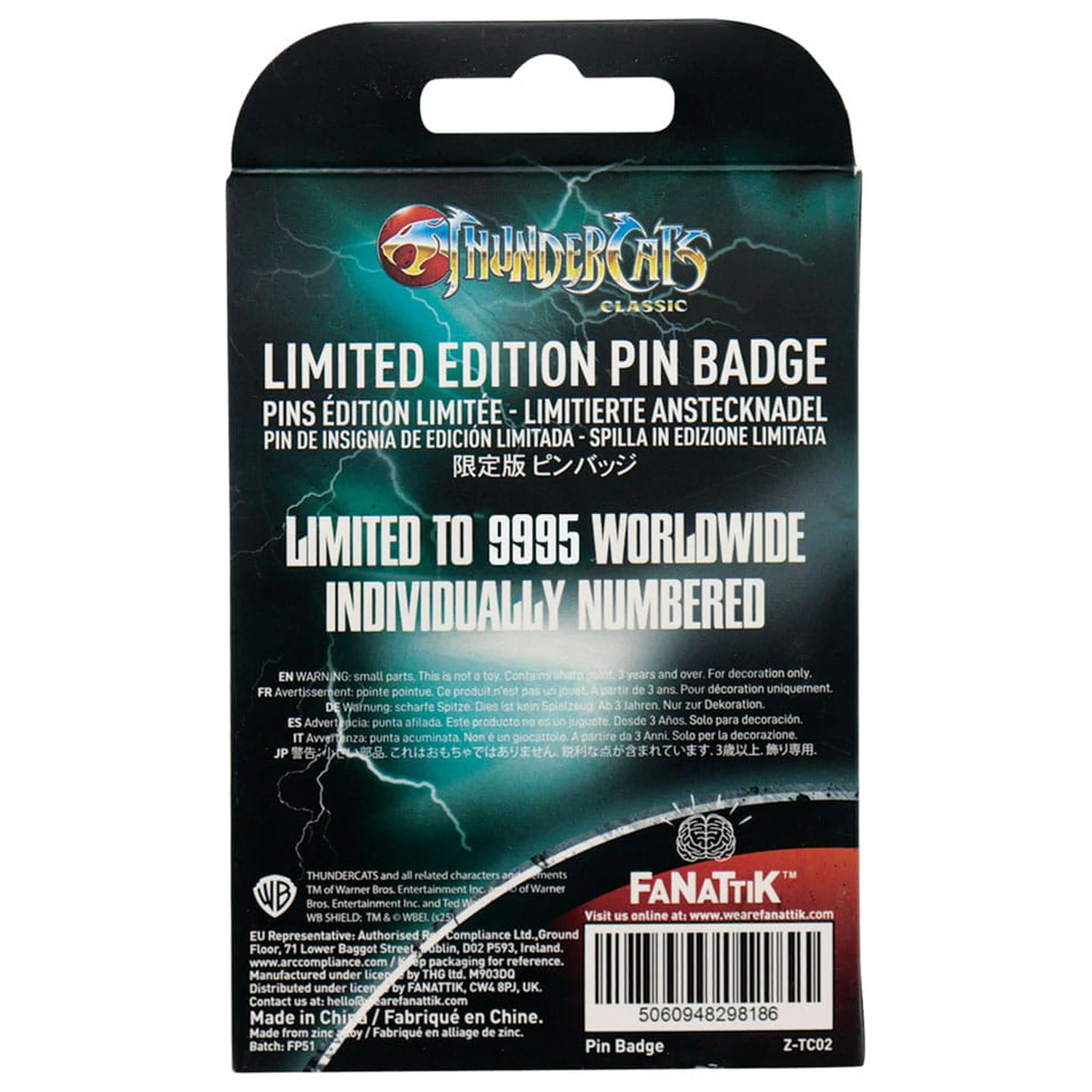 Thundercats Pin Insigna Mumm-Ra Editie Limitata poza produsului