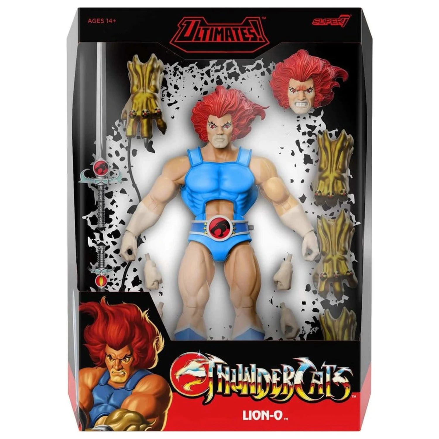 ThunderCats Ultimates Figurina de actiune Lion-O 10 cm poza produsului