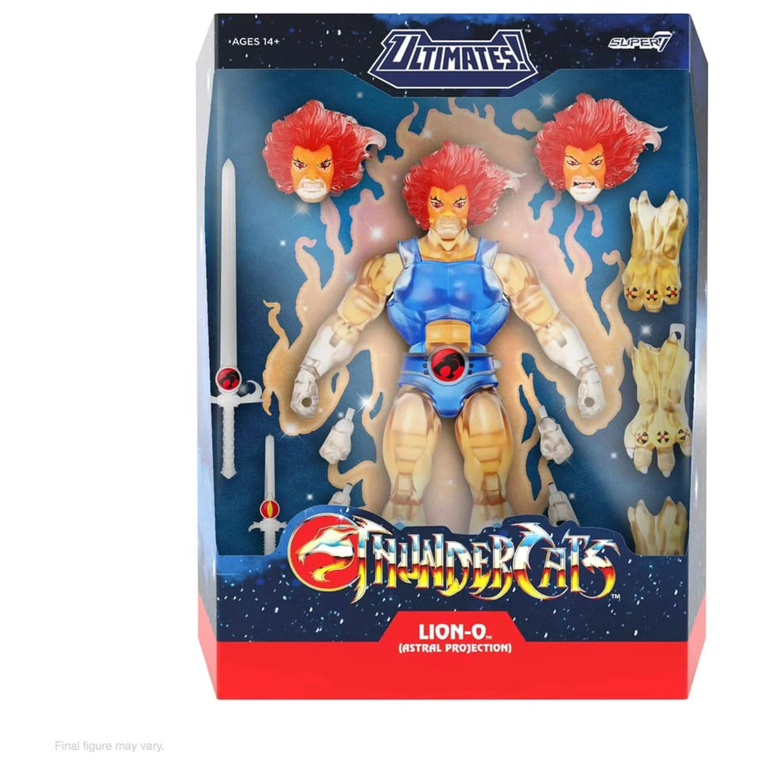 Thundercats Ultimates figurina de acțiune Astral Projection Lion-O 18 cm poza produsului