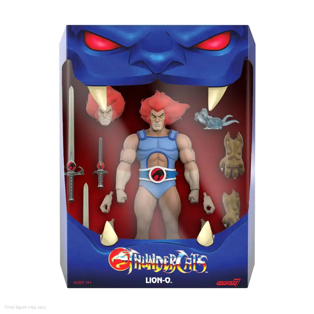 Figurină de acțiune Thundercats Ultimates Lion-O (Ochi LED) 18 cm poza produsului